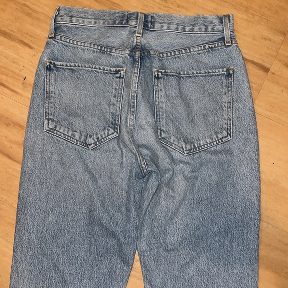 Agolde Riley High Rise Straight Crop Jean Size 26 - Picture 4 of 12
